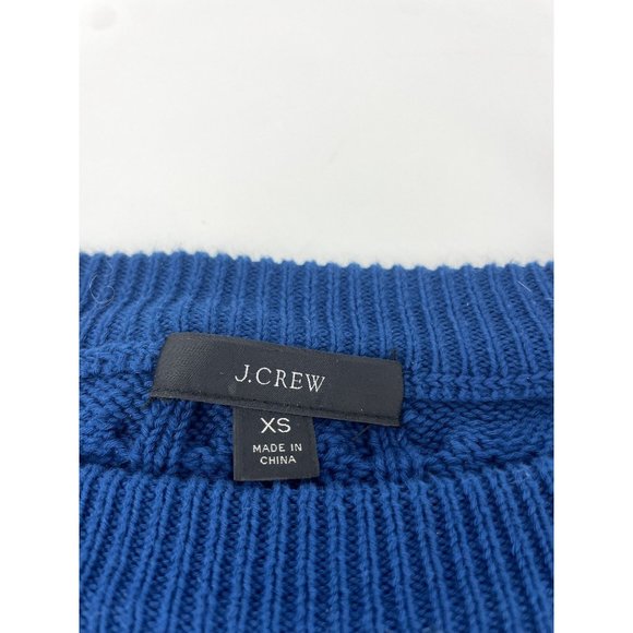J. Crew Wide Sleeve Cropped Crewneck Sweater Size XS - Picture 2 of 2